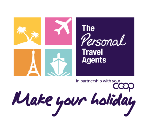 The Personal Travel Agents Part of Your Co. -Op logo