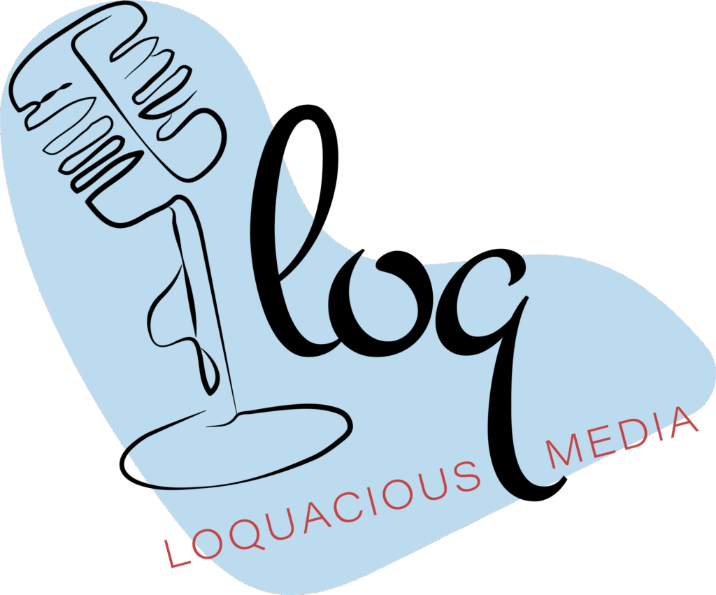 Loquacious Media logo